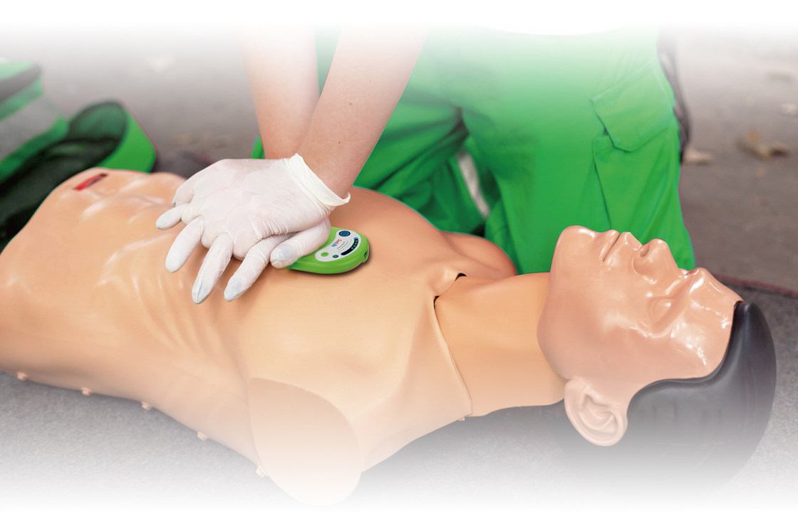 เครื่องกดหน้าอกแบบอิเล็กทรอนิกส์ 20-90 มม. CPR ตรวจสอบอัตราการบีบอัดและ ...